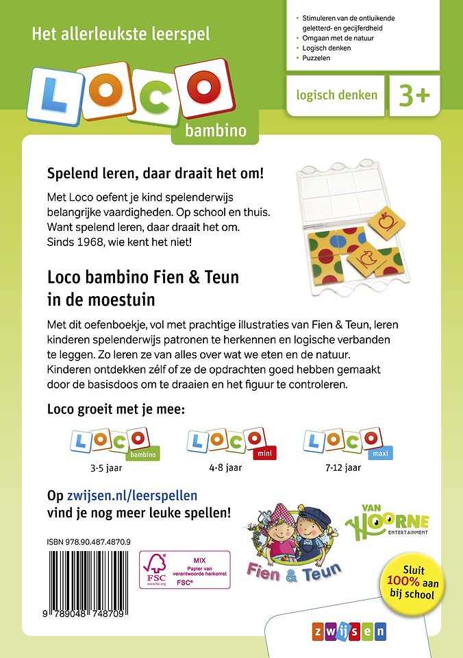 Fien & Teun in de moestuin