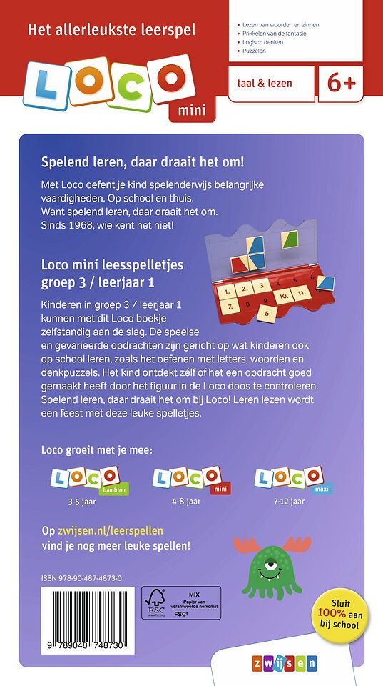 Leesspelletjes groep 3 leerjaar 1