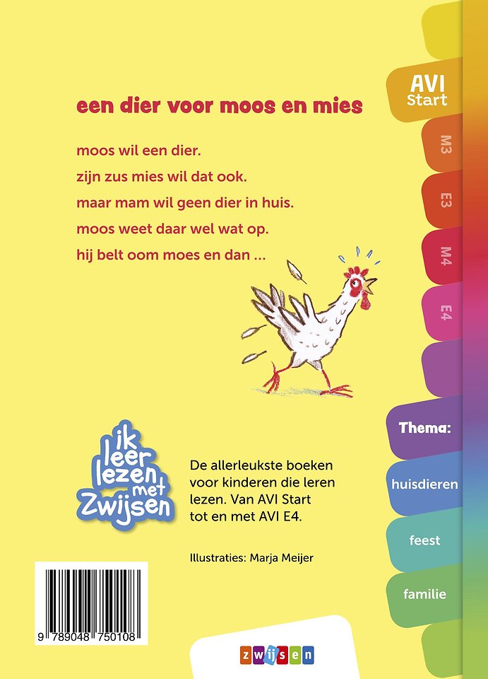 een dier voor moos en mies