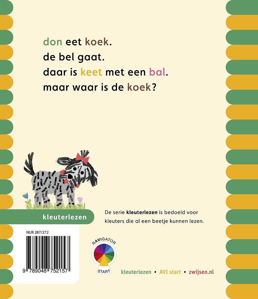 de koek is zoek