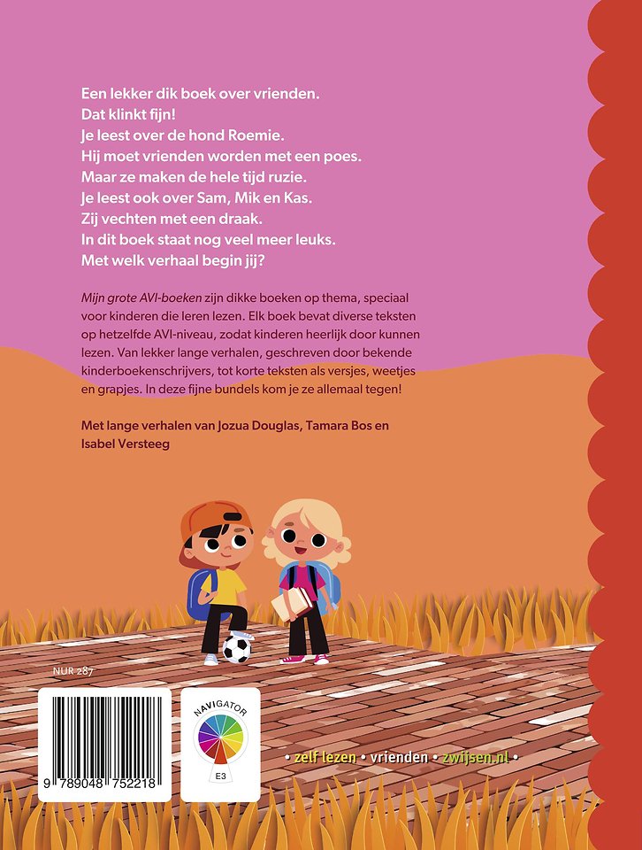 Mijn grote AVI E3 boek over vrienden
