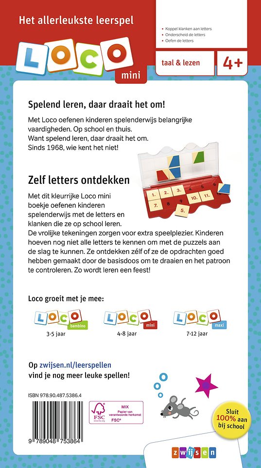 Letterplons ik leer letters