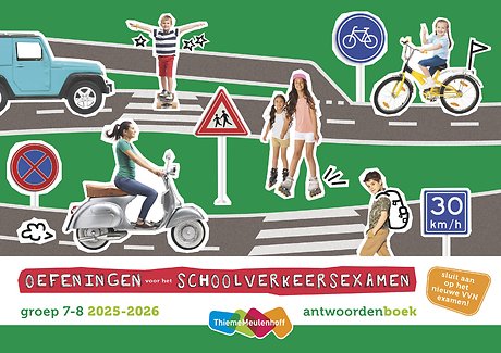 Schoolverkeersexamen groep 7-8 2025-2026 Antwoordenboek