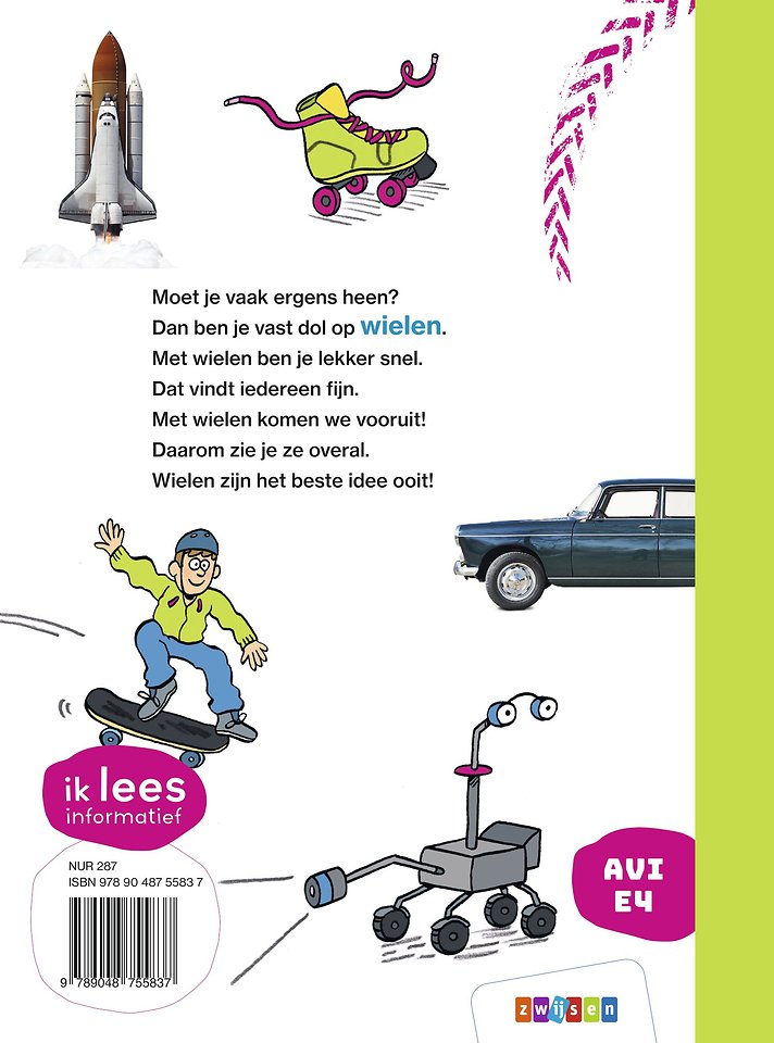 Vooruit op wielen!