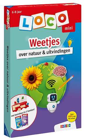 Loco mini Weetjes over natuur & uitvindingen 6-8 jaar