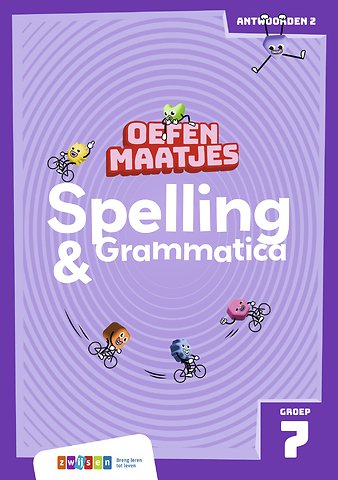 Oefenmaatjes Spelling & Grammatica Groep 7 antwoordenboek 2