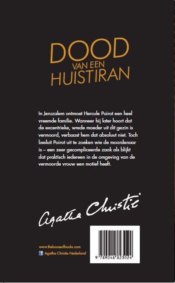 Dood van een huistiran