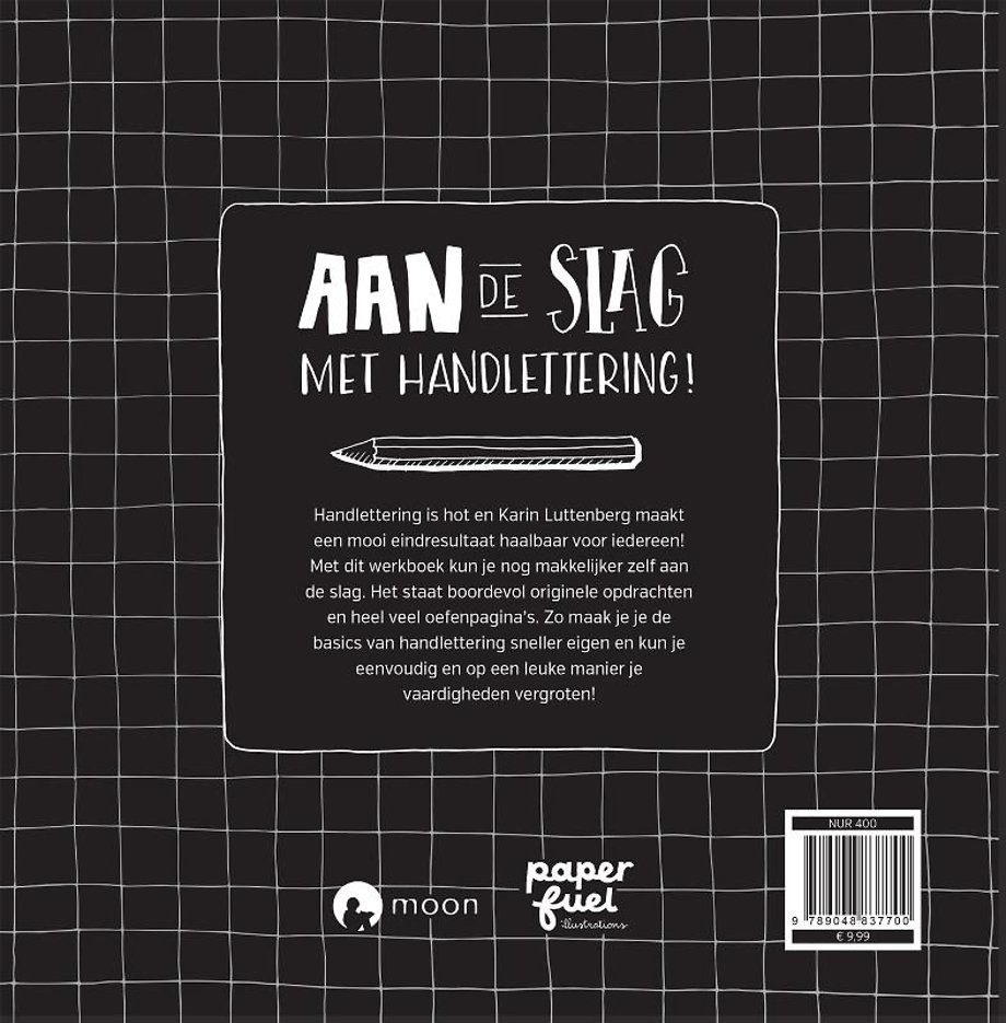 Werkboek handlettering doe je zo!