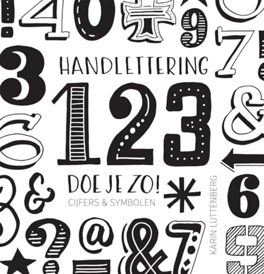 Handlettering 123 doe je zo!