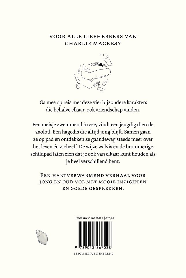 Het meisje, de walvis, de schildpad en de axolotl