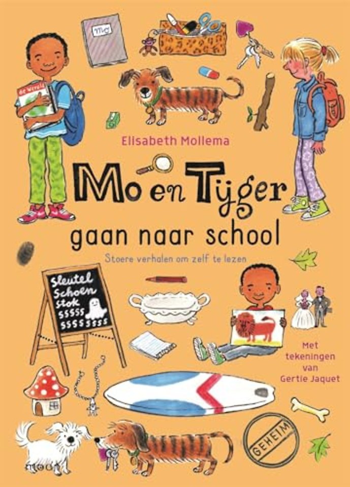 Mo en Tijger gaan naar school