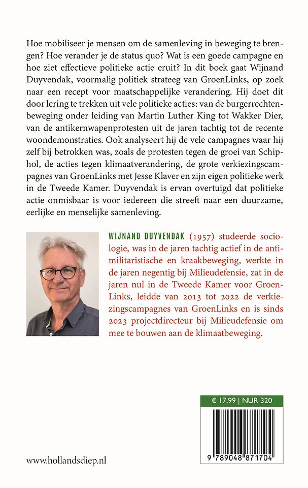 Recept voor maatschappelijke verandering