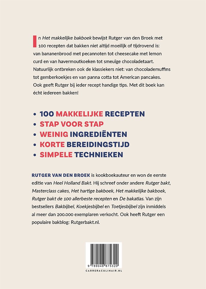 Het makkelijke bakboek
