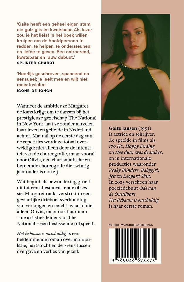 Het lichaam is onschuldig