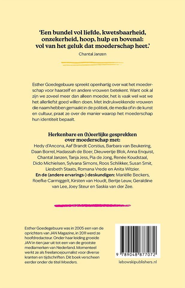 Voor elke moeder die