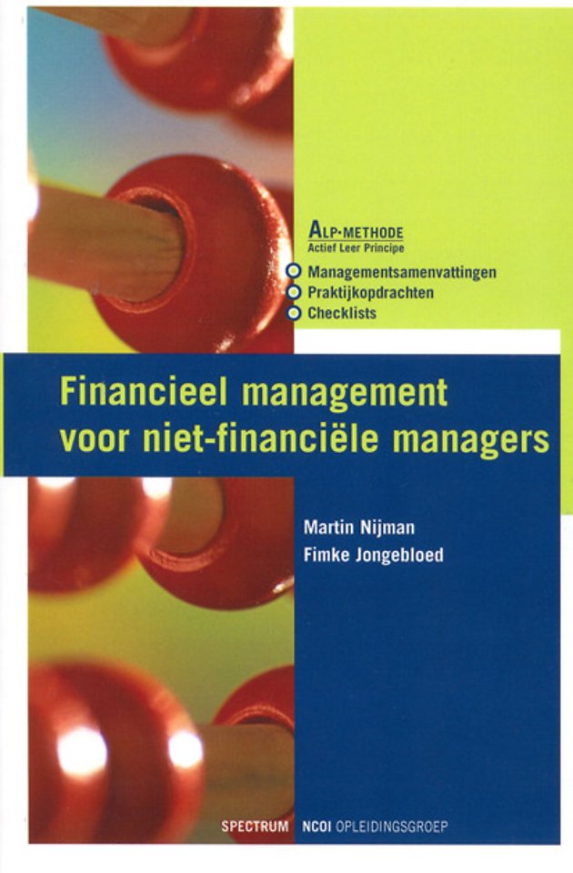 Financieel management voor niet-financiële managers Financieel management voor niet-financiële managers