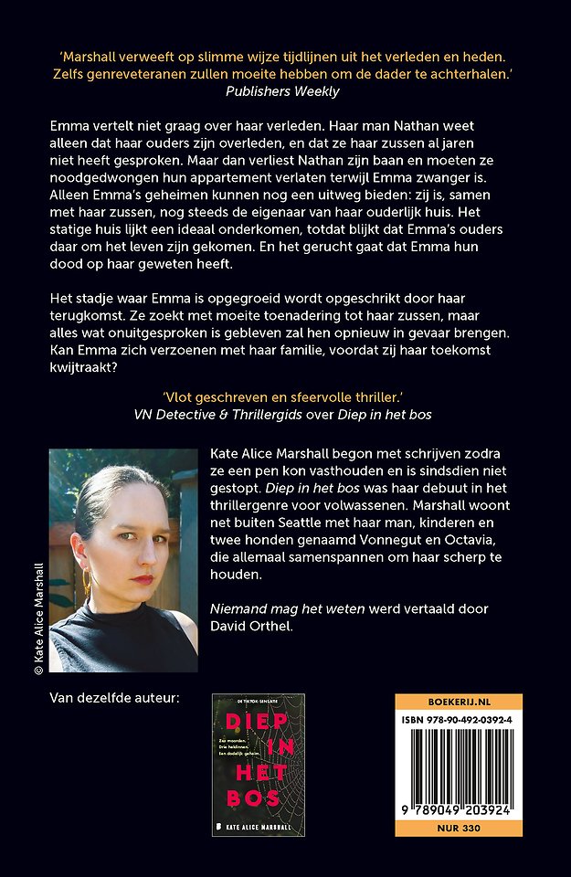 Niemand mag het weten