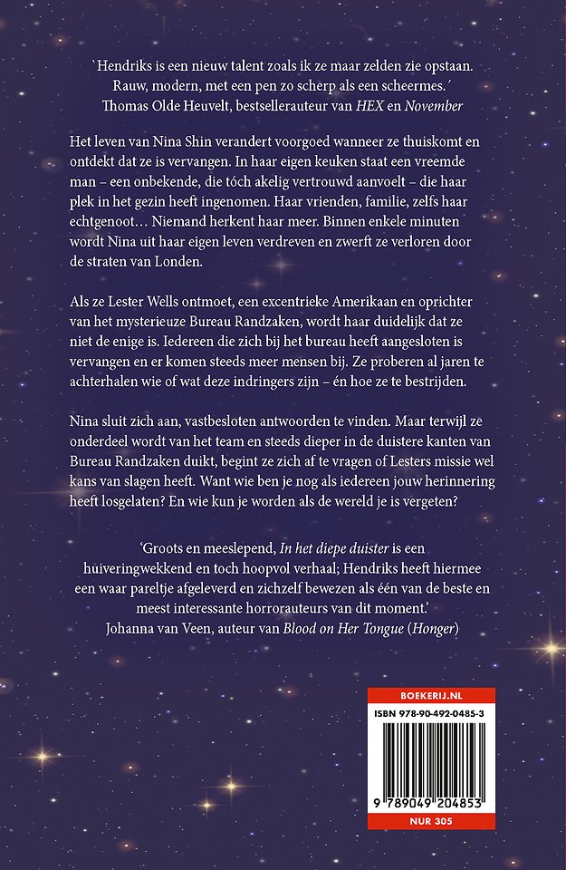 In het diepe duister