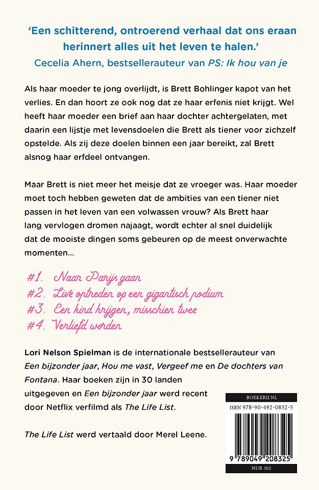 The Life List (Een bijzonder jaar)