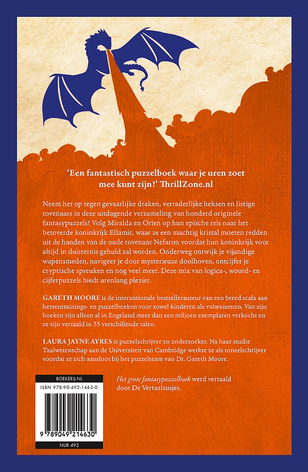 Het grote fantasypuzzelboek