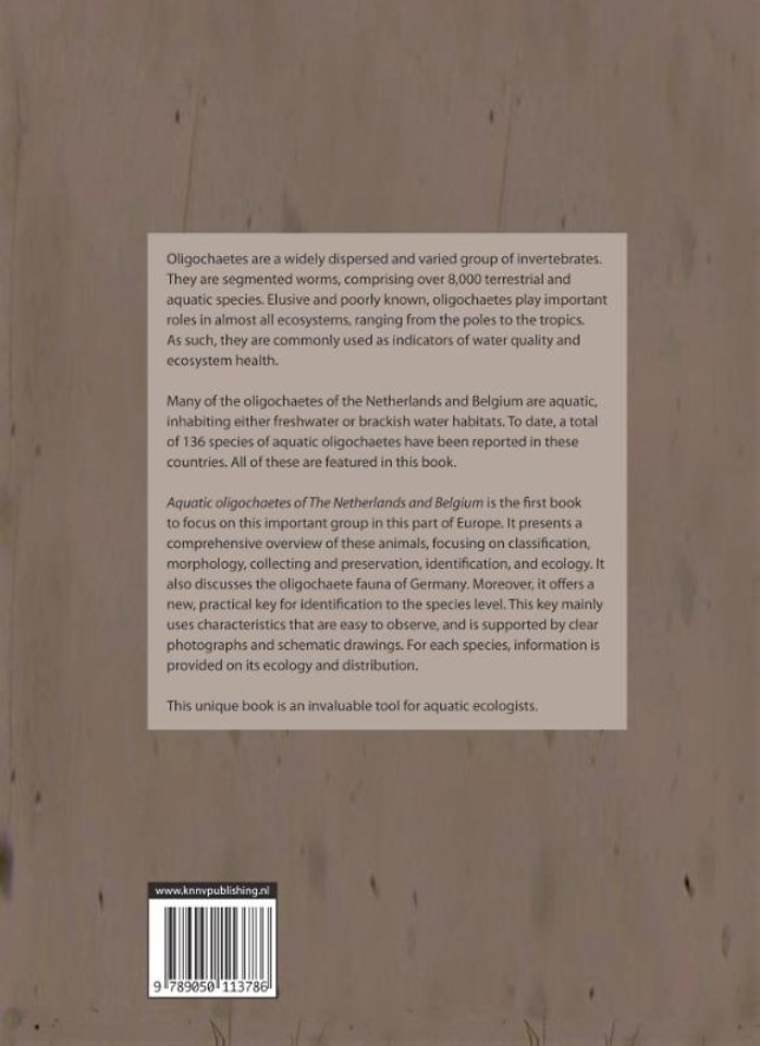 Aquatic Oligochaeta of the Netherlands and Belgium