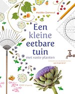 Een kleine eetbare tuin met vaste planten