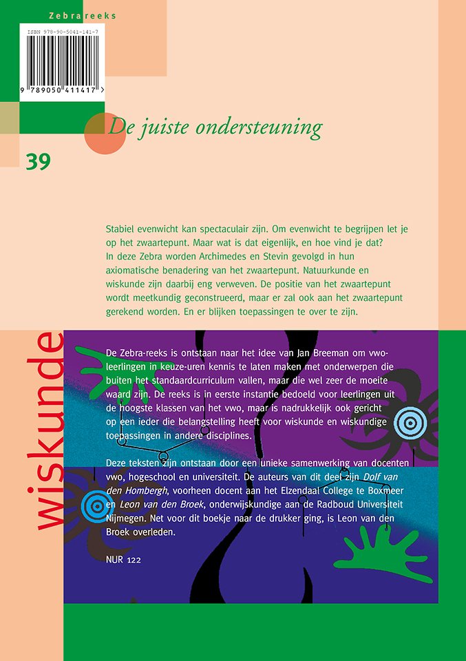 De juiste ondersteuning