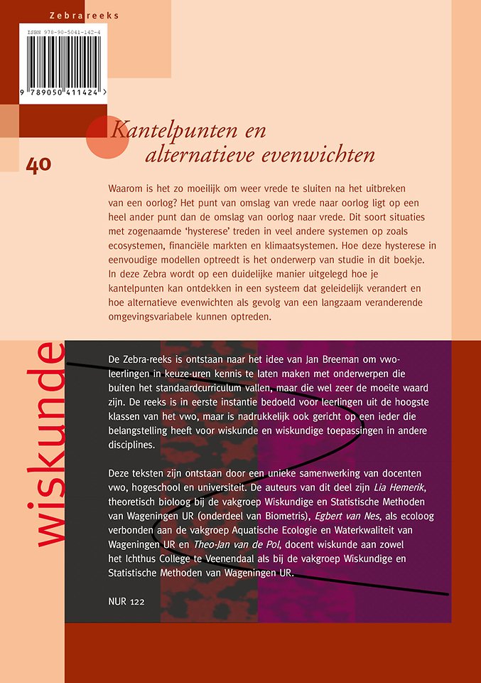 Kantelpunten en alternatieve evenwichten