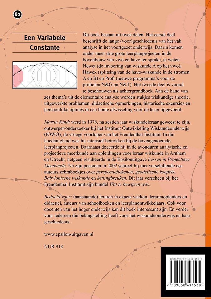Een Variabele Constante