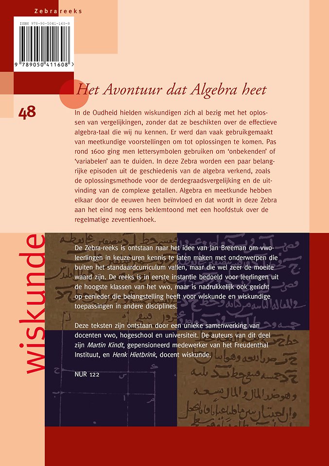 Het avontuur dat Algebra heet