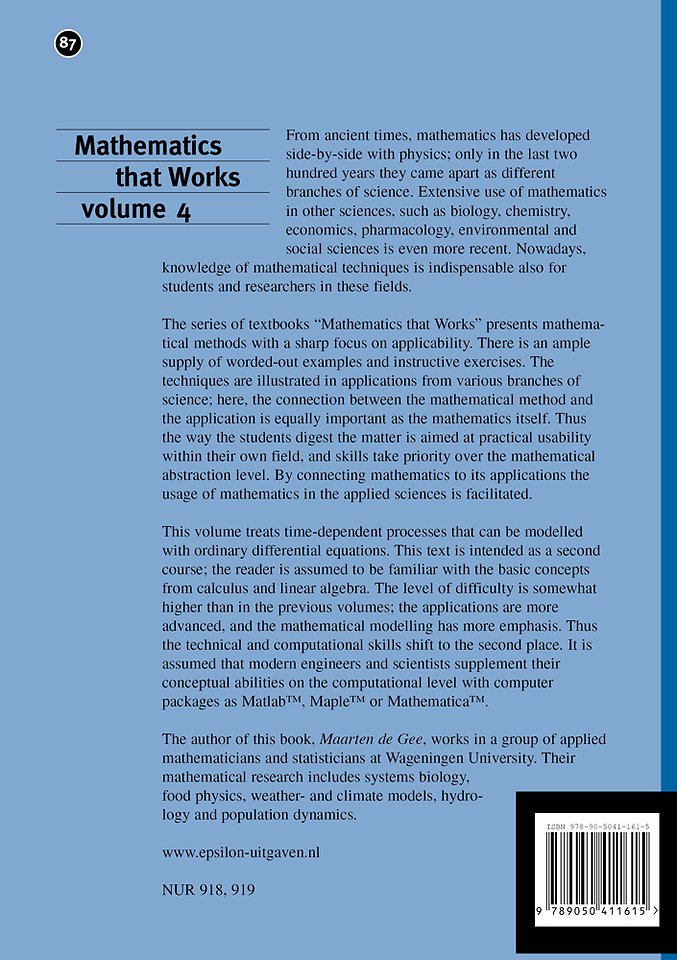 Mathematics that Works Volume 4 (TDS)