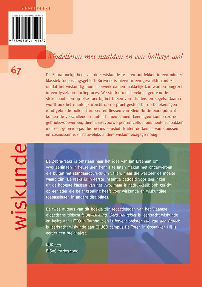 Modelleren met naalden en een bolletje wol