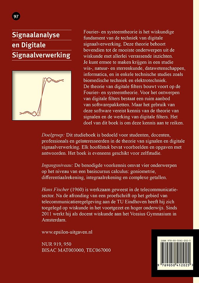 Signaalanalyse en Digitale Signaalverwerking