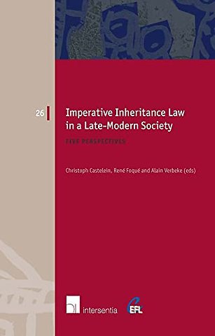 Imperitive Inheritance Law in a Late-Modern; Five Perspectives