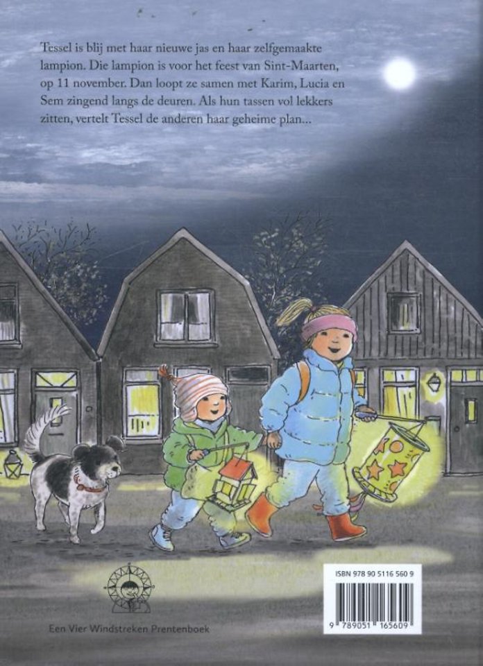 Tessel viert Sint-Maarten