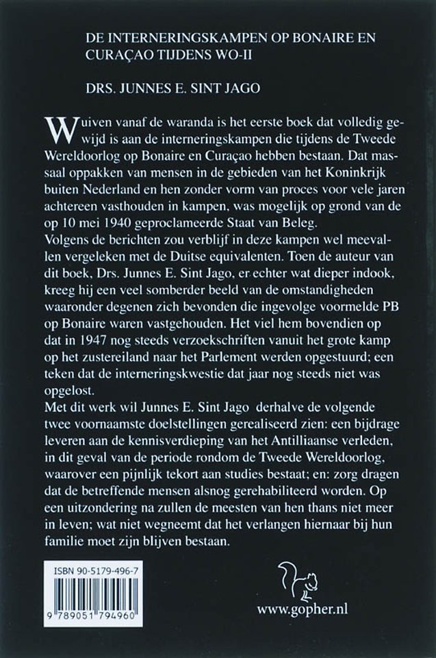 Wuiven vanaf de waranda