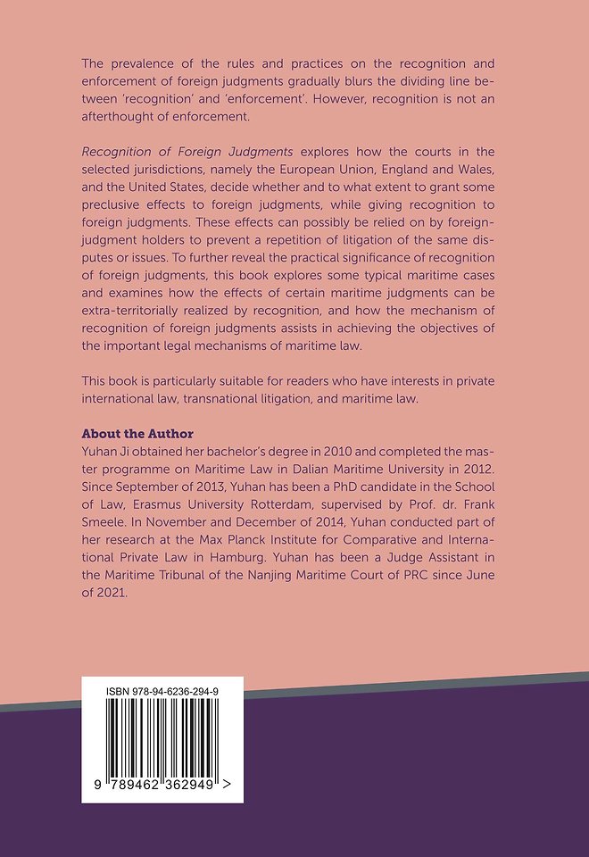 Recognition of Foreign Judgments