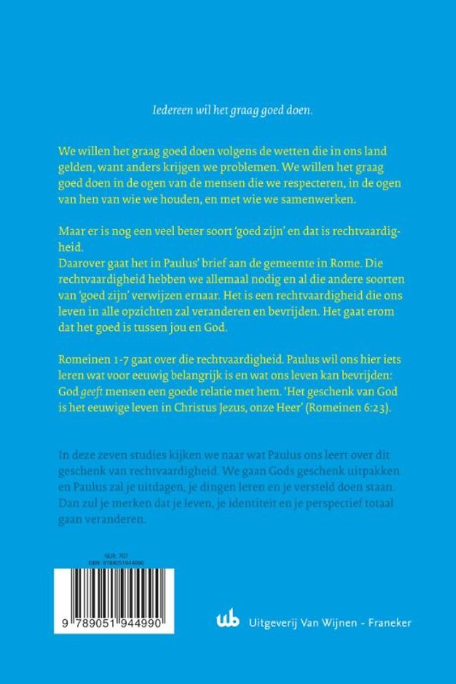 Romeinen 1-7 gespreksgids