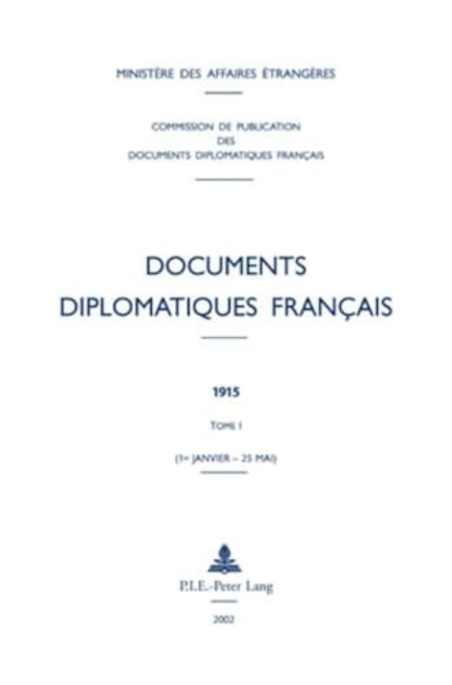 Documents Diplomatiques Francais