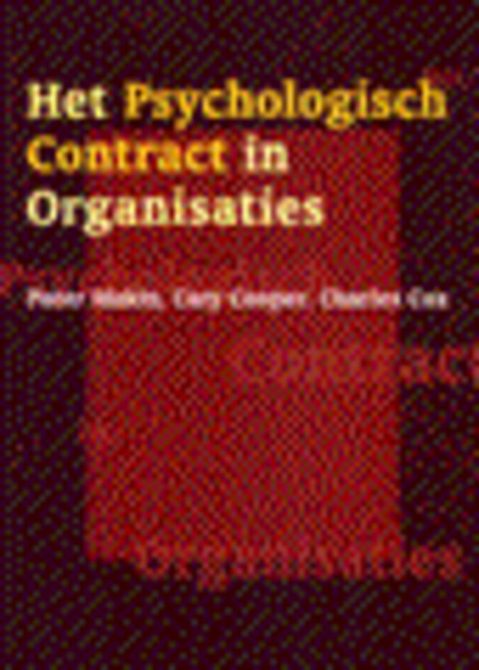 Het psychologisch contract in organisaties
