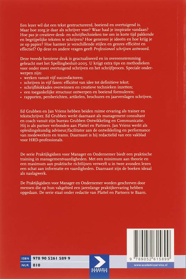 Professioneel schrijven