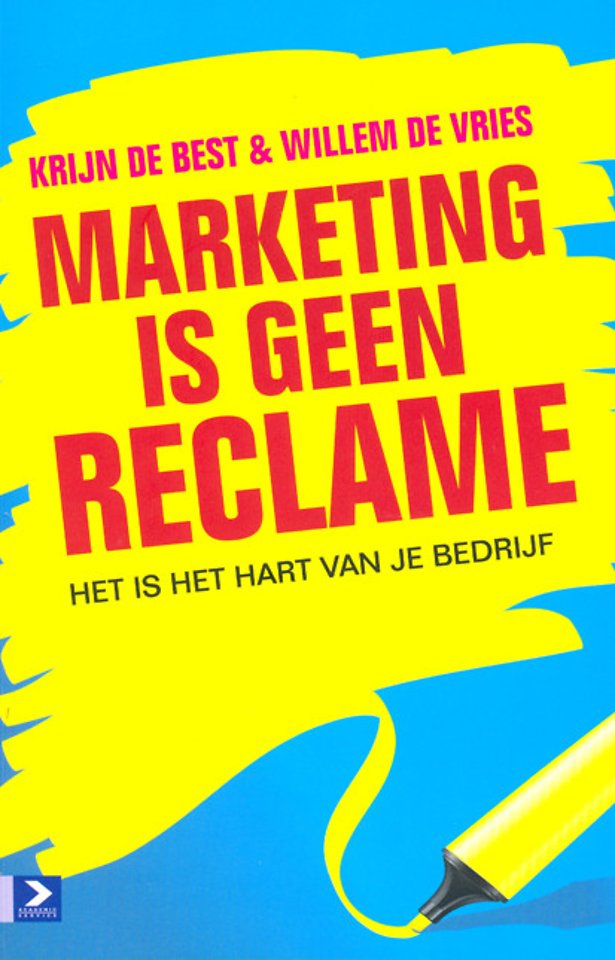 Marketing is geen reclame Marketing is geen reclame