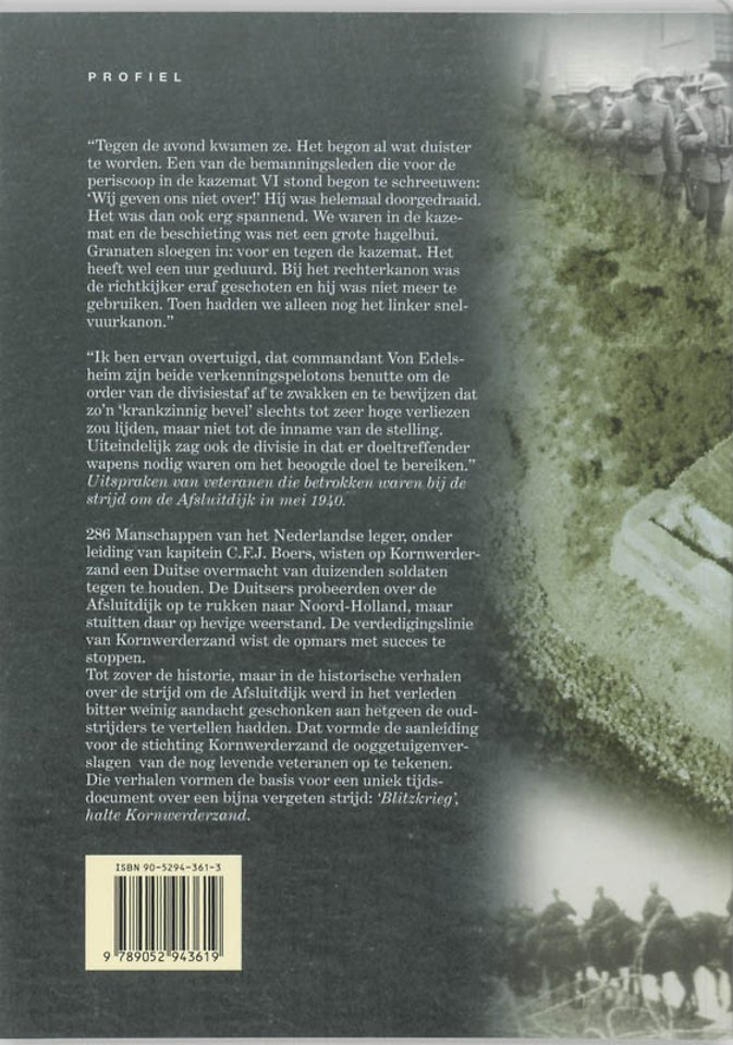 Blitzkrieg, halte Kornwerderzand