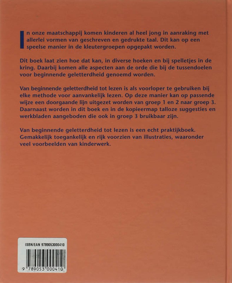 Van beginnende geletterdheid tot lezen Ideenboek