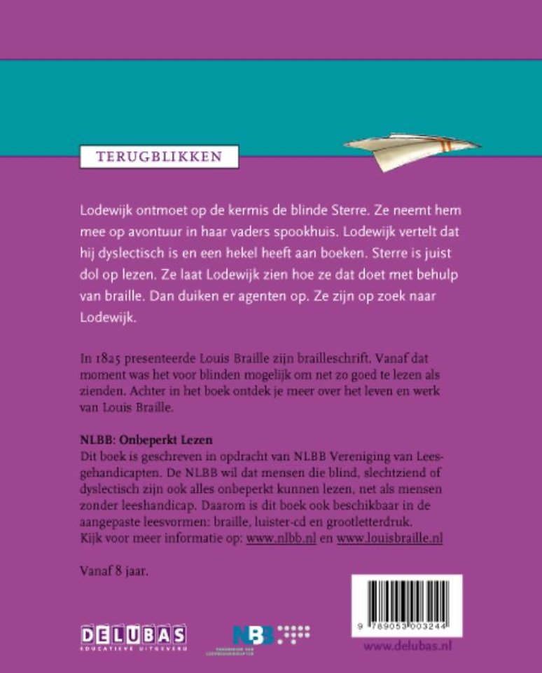 Brief in geheimschrift Het brailleschrift