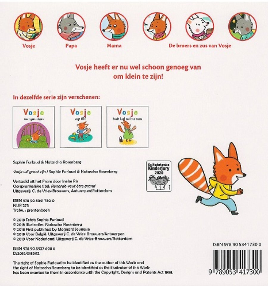 Vosje wil groot zijn