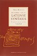 Inleiding tot de Latijnse syntaxis Oefenboek Inleiding tot de Latijnse syntaxis Oefenboek