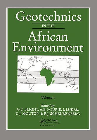 Geotechnics in the African Environment, volume 1