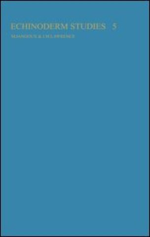Echinoderm studies 5 (1996)