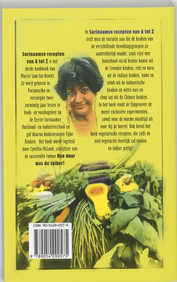 Surinaamse recepten van A tot Z